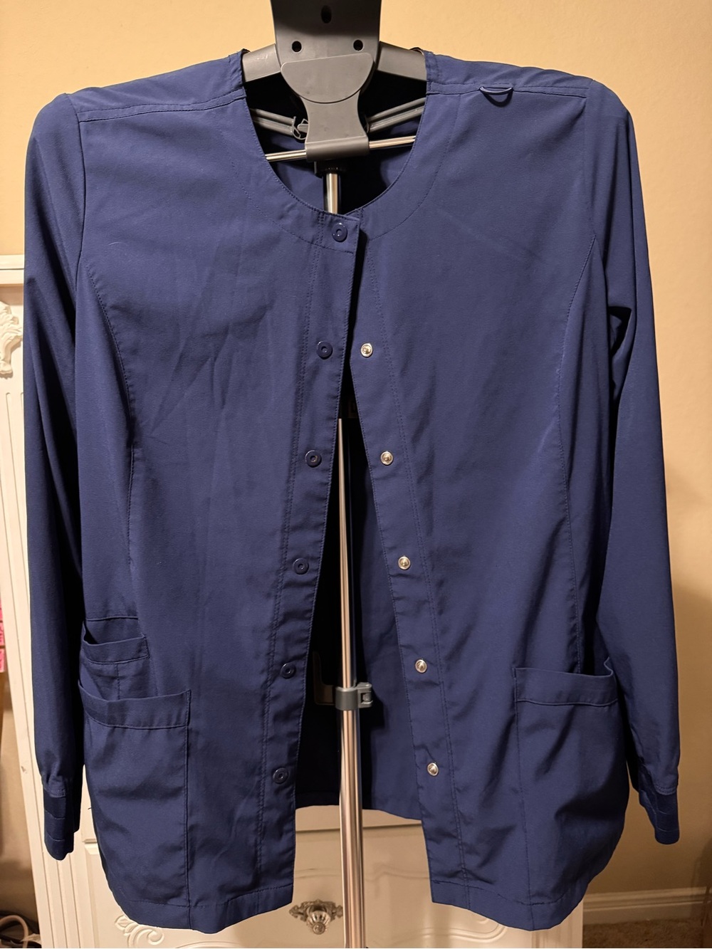 Women's Navy Scub Jacket